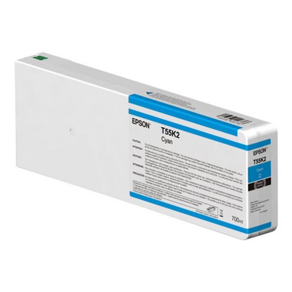 Epson Cyan N/C SC-P6/7/8/9000 700ml T55K2